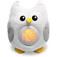 Peluche para Bebé Búho - Máquina de Ruido Blanco – Luz quitamiedos Infantil – Regalo para Bebé Niña - Regalo de Baby…